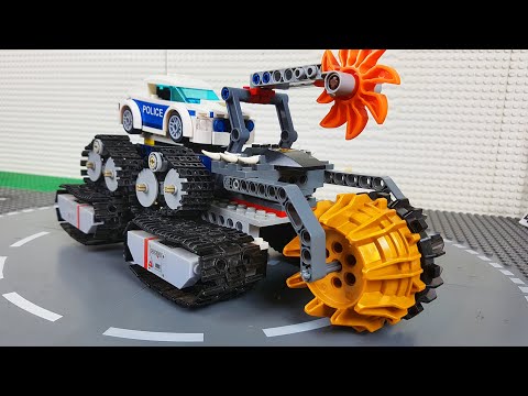 LEGO Experimental Police Cars, Fire Truck, Trains, Concrete Mixer Construction Toy Vehicles & Trucks