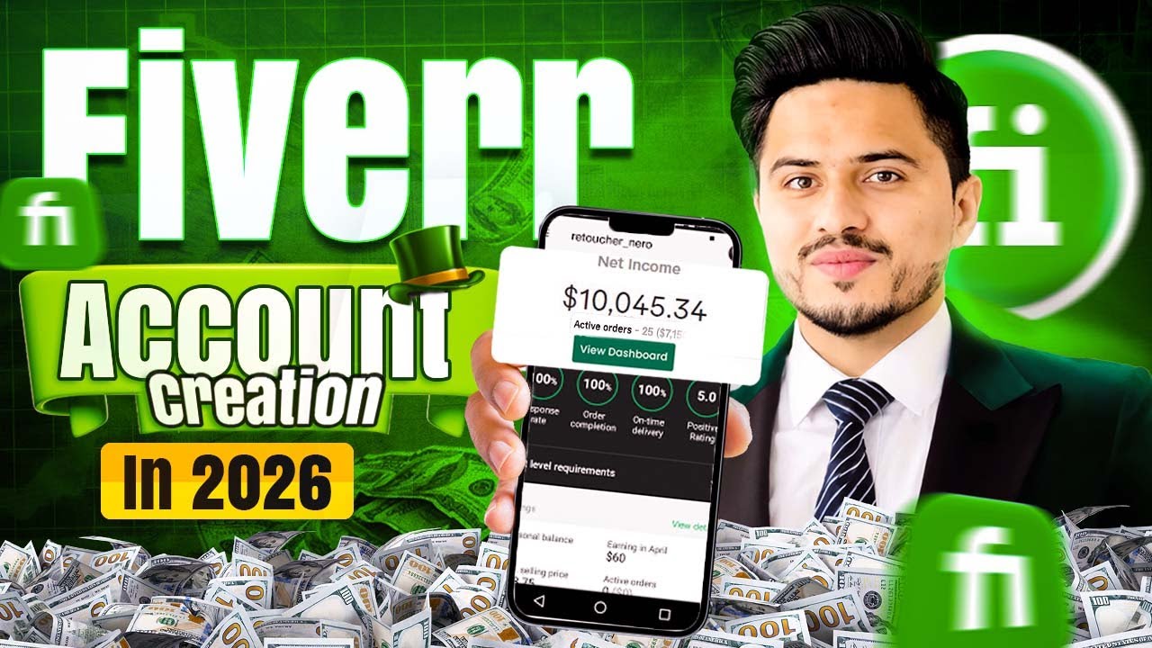 How to Create Fiverr Account in 2026 |Fiverr tutorial for beginners