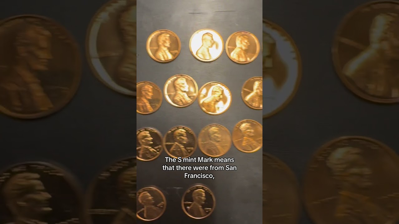 🪙 These aren’t ordinary pennies.All 53 coins are 1973-S Lincoln cent proofs 