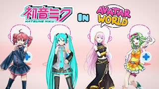 How To Make Hatsune Miku 🥬🩵 in Avatar World #avatarworld #hastunemiku #videos