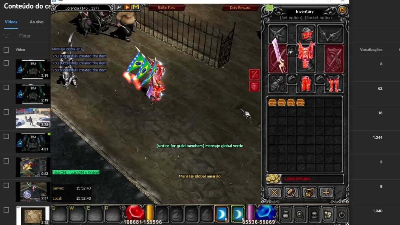 Update 35 Beta Ready(S6) - Información - Creando Mu Online