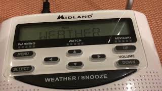 The Required weekly test from last week (EAS #19)