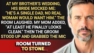 At My Brother’s Wedding, His Bride Mocked Me — Then He Took the Mic and Sh