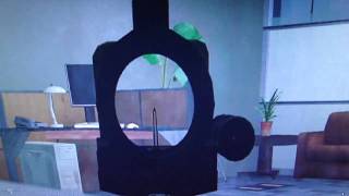 No cross hair ACOG scope on MW2