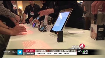Virtual Keyboard One Product on Display at Stanford Event