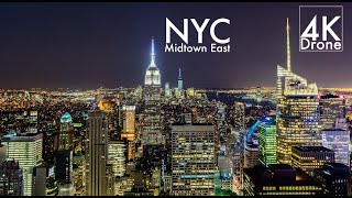 Midtown East, New York City (Nyc) - 4K Uhd Drone Video