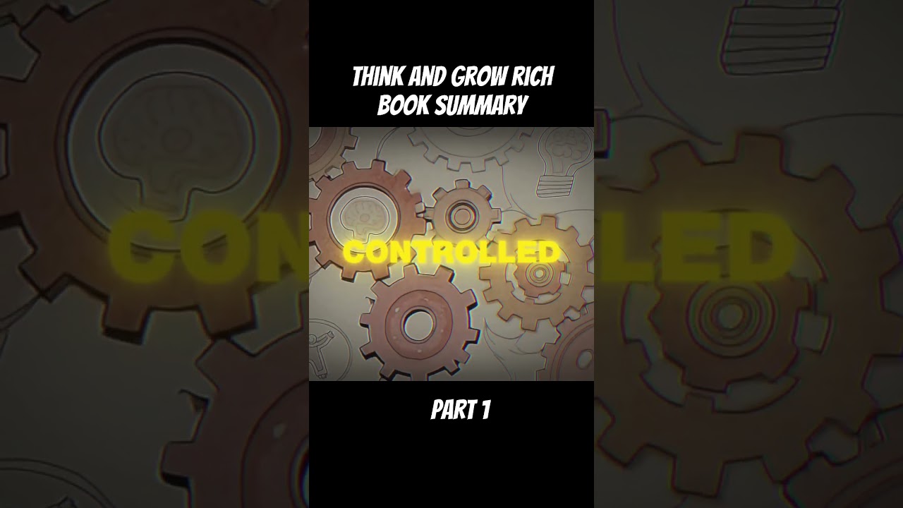 Think and grow rich book summary part 1