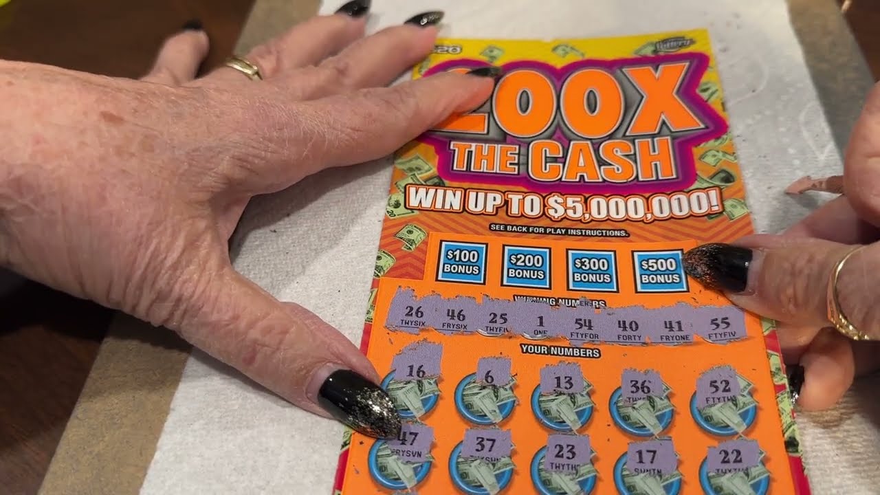 $20 - 200X  THE CASH - NEW TICKET TUESDAY FLORIDA Lottery Bengal Scratch Off instant ticket!