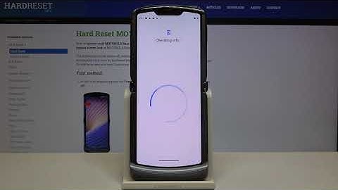 How to Manage Google Account in MOTOROLA Razr 5G – Add / Remove Google Account