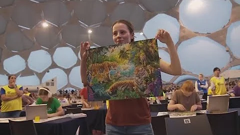 3,500 puzzlers compete in World Jigsaw Puzzle Championship