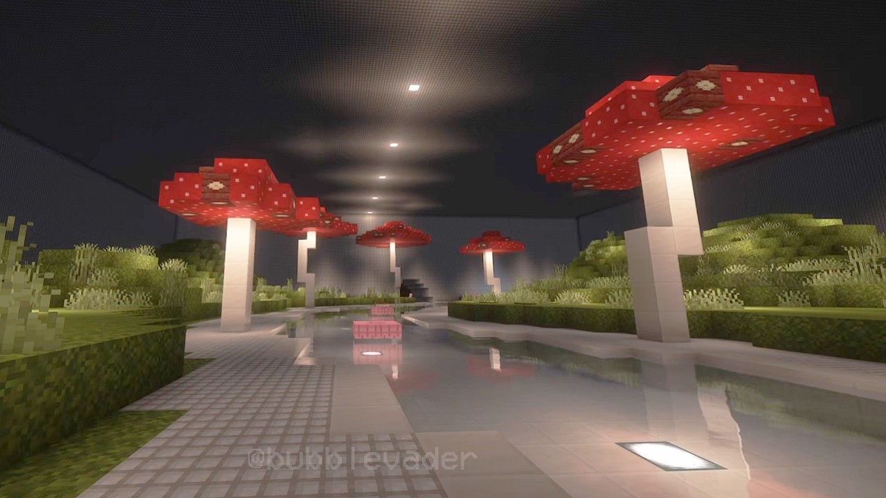 Amanita River DREAMCORE Build in Minecraft - YouTube