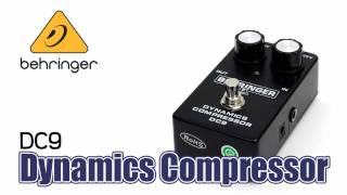 BEHRINGER: コンプレッサー/イコライザー DC9 サウンドバリエーション