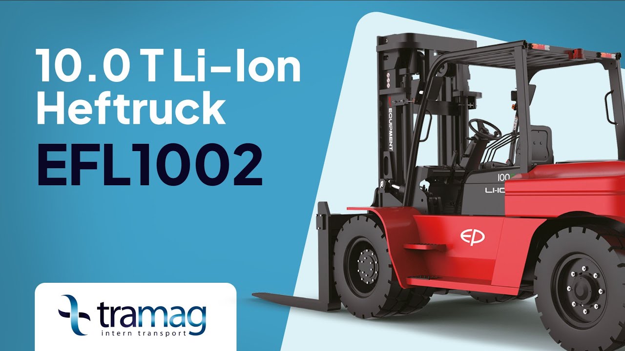EFL1002 Elektrische 10-tons heftruck! | Tramag