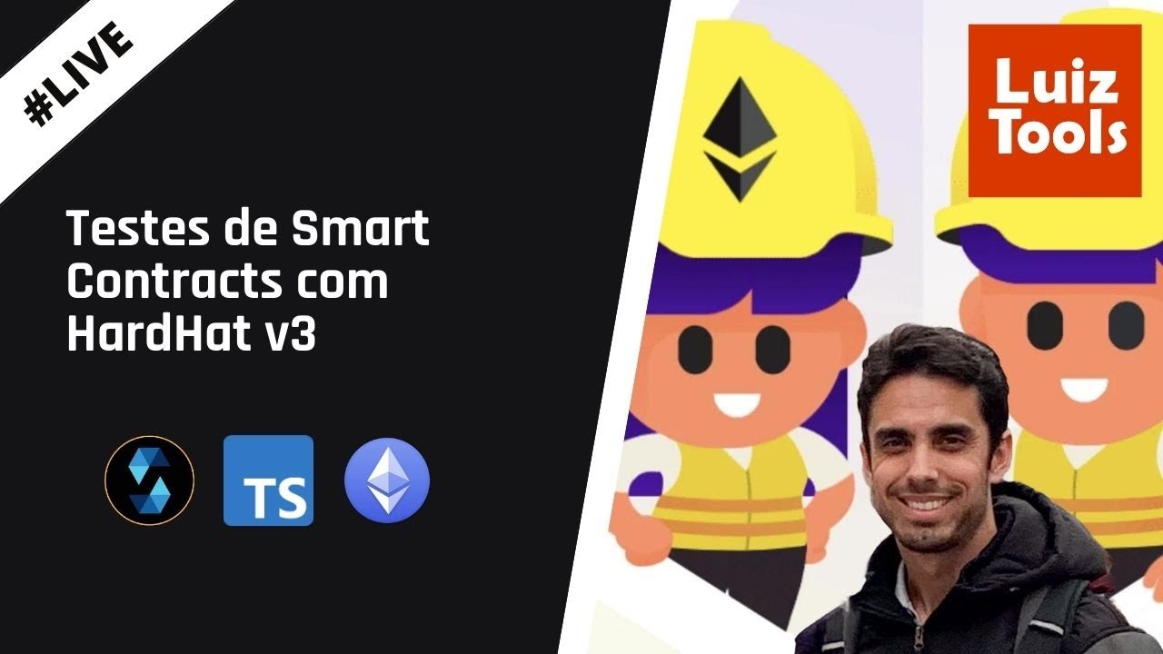 [Live] Testes de smart contracts com HardHat v3