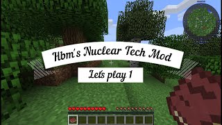 [Играем в Hbm’s Nuclear Tech Reloaded] #1 Начало. Первый генератор.