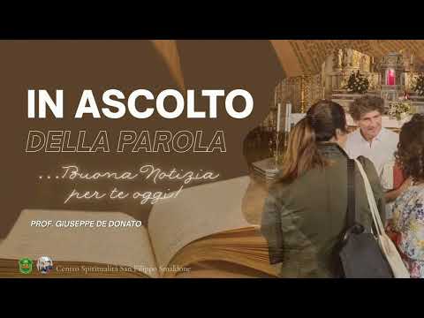 Video 29 Giugno - SANTI PIETRO E PAOLO - In ascolto della Parola di oggi - Prof. Giuseppe De Donato