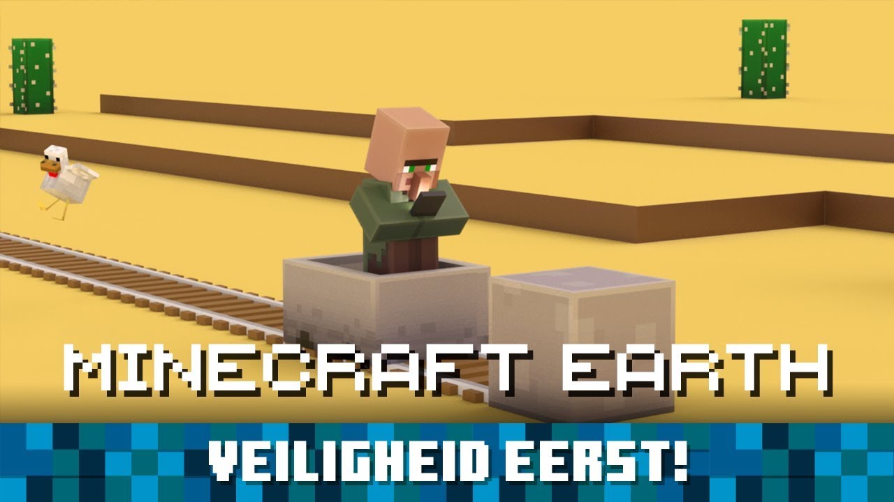 Minecraft Earth: Veiligheid voorop! - Playing Minecraft Earth in the real world is fun and easy. You just need to keep these helpful suggestions in mind to play it safe. In any case, no Nitwits were