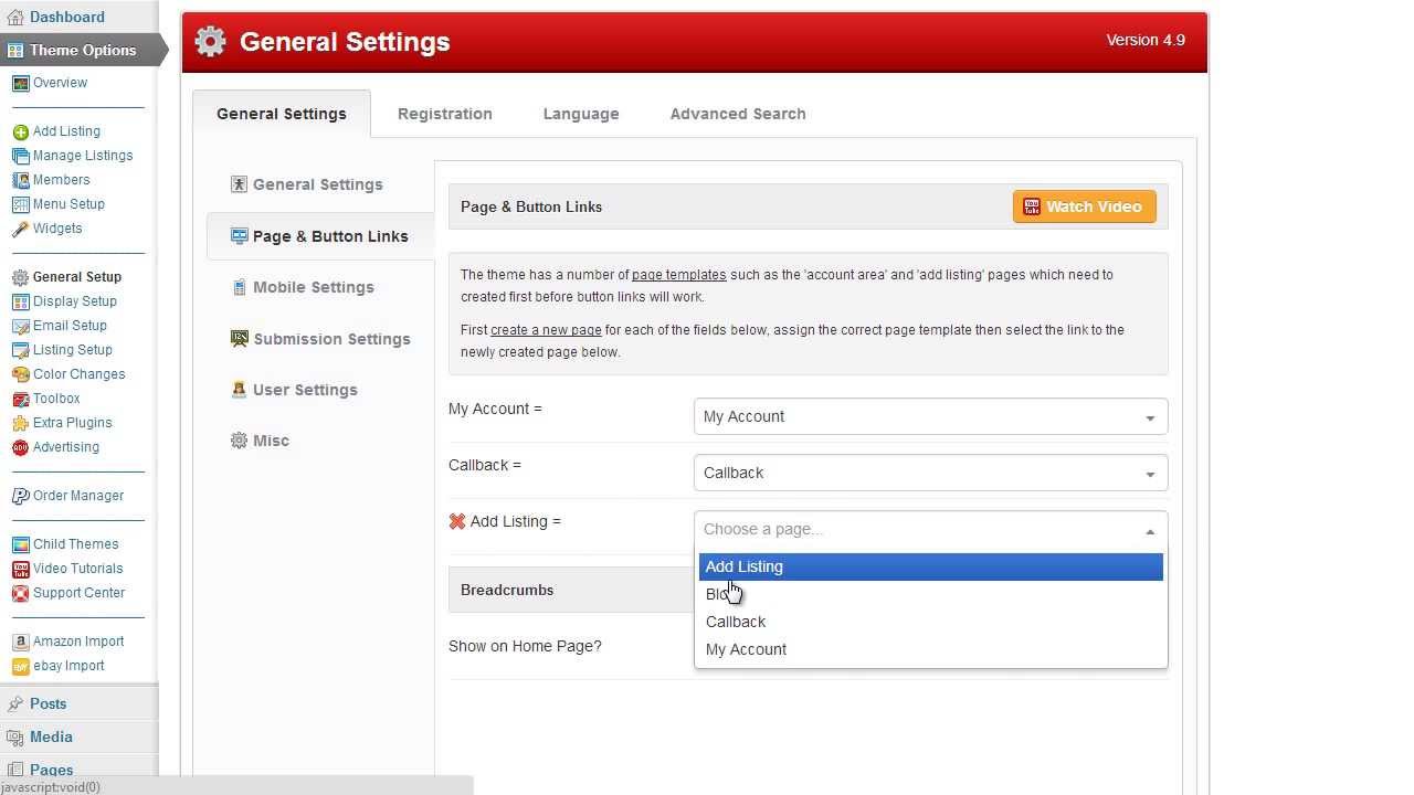 Admin Tutorial - Page & Button Links - YouTube