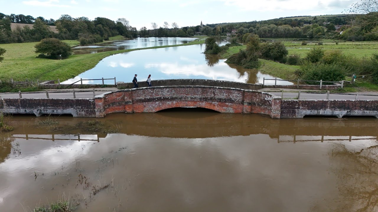 FLOODED ! Sept 2024 Litlington , west sussex