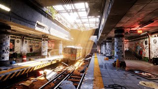 Abandoned Subway Station by Dafadon | Now on Fab
