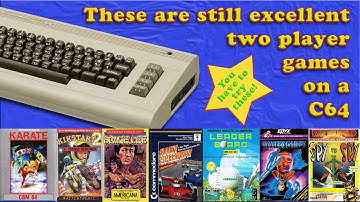 Part 1 of Excellent Two player retro games on Commodore 64 from 80 century