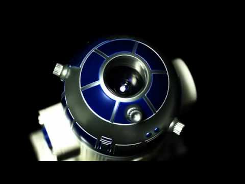 R2-D2 星空投影燈 - YouTube
