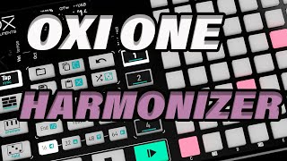 Exploring the OXI One Harmonizer feature