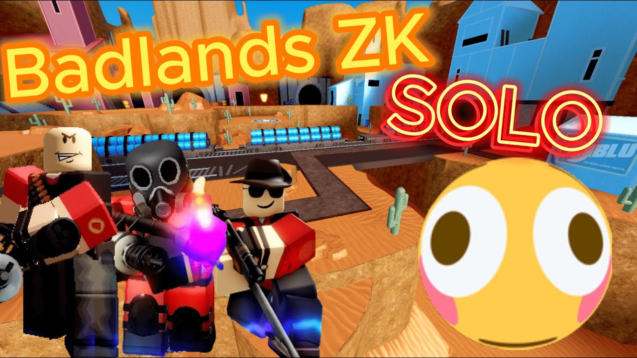 Badlands ZK Solo || Scp Tower Defense ||