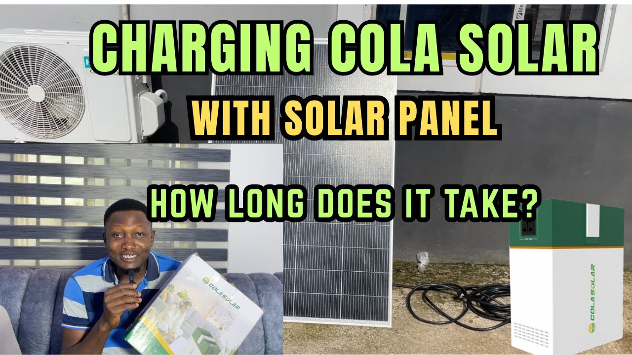 Зарядка генератора Cola Sola от солнечной панели: сколько времени это займет?