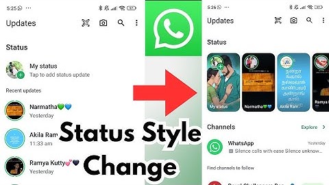 How to Change Whatsapp Status Style | Whatsapp Status New Style Update | Tamil rek