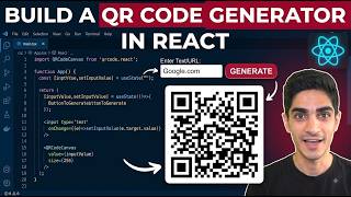 React Tutorial: Build Your Own Custom QR Code Generator in 15 Minutes! (EASY)