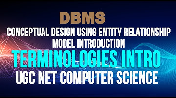 04 Conceptual Design Using Entity Relationship model Introduction