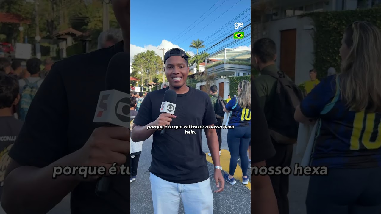 TORCEDORES MANDAM RECADO PARA NEYMAR | #shorts | ge.globo