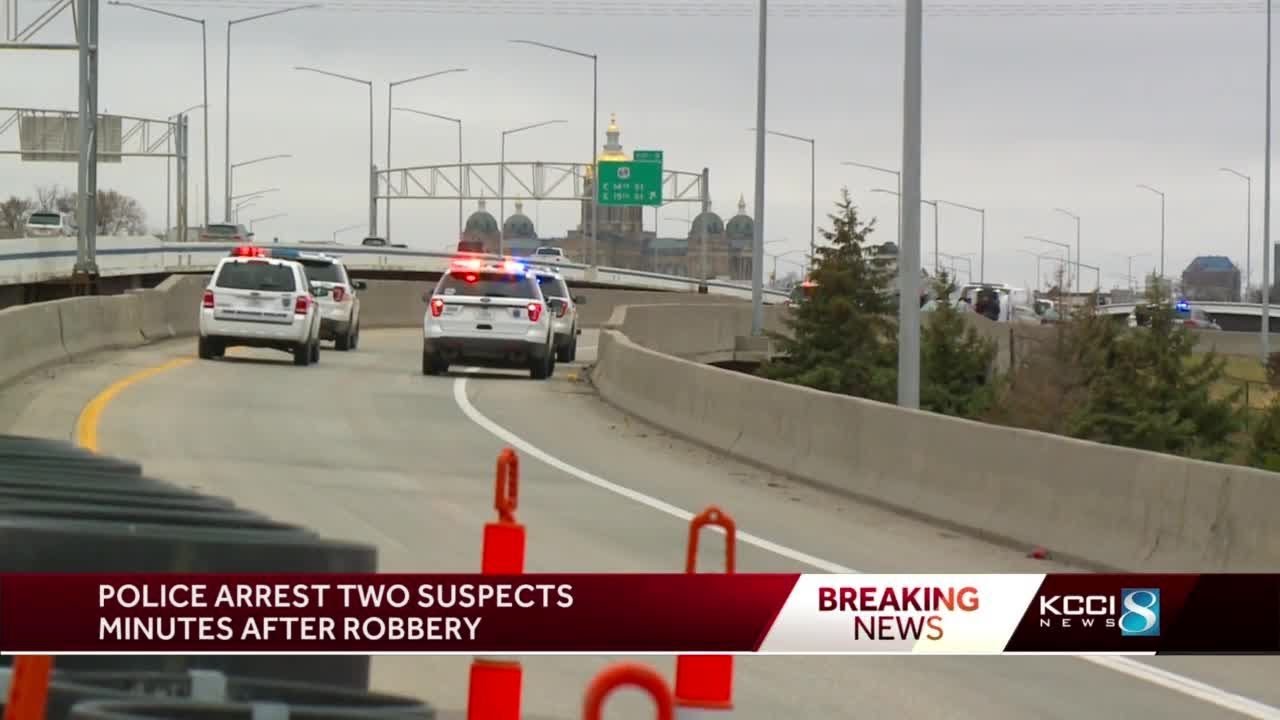 Police: 2 taken into custody following metro bank robbery - YouTube