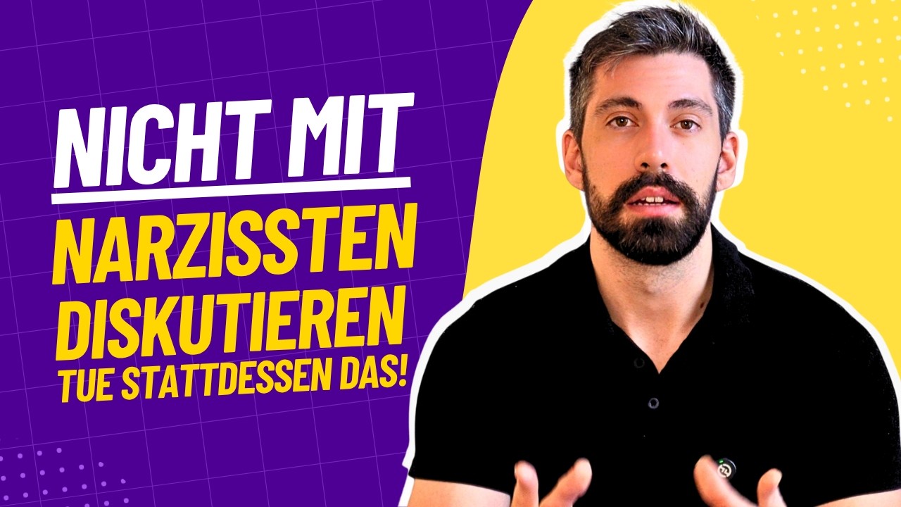 DISKUTIERE NICHT mit einem Narzissten, tue stattdessen DAS! (Und warum reden nichts bringt)