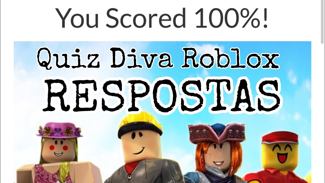 Quiz Diva Roblox Respostas YouTube 