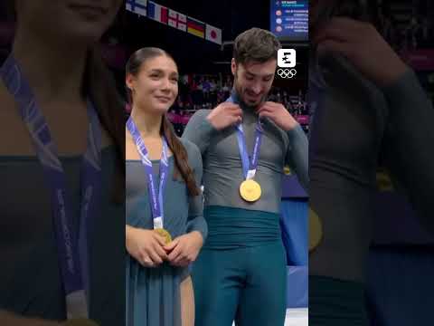 🥇 Les Français sur le toit de l’Olympe ! #olympics #jeuxolympiques #milanocortina2026
