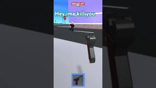 shooting the police in Redcliff city #roblox#shorts