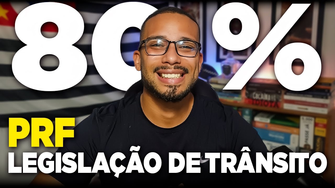 Como acertei 80% em Trânsito na Prova da PRF (método que ninguém revela)