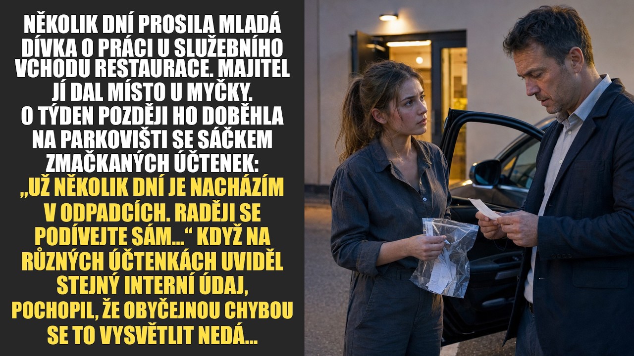 V ruce jsem držela zmačkanou účtenku z odpadu u myčky. Pod částkou přes šestnáct tisíc korun stálo jediné slovo: storno. Hosté oslavy přitom odcházeli spokojení a žádnou reklamaci nikdo neřešil....