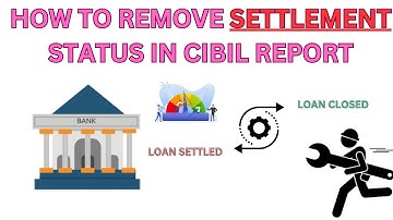 How to remove settlement from cibil | cibil settlement| cibil | how to check cibil