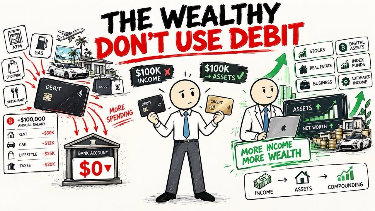 Why the Truly Wealthy Never Use Debit Cards