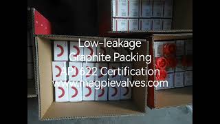 API 622 Certified Low emission Graphite Packing for Valves