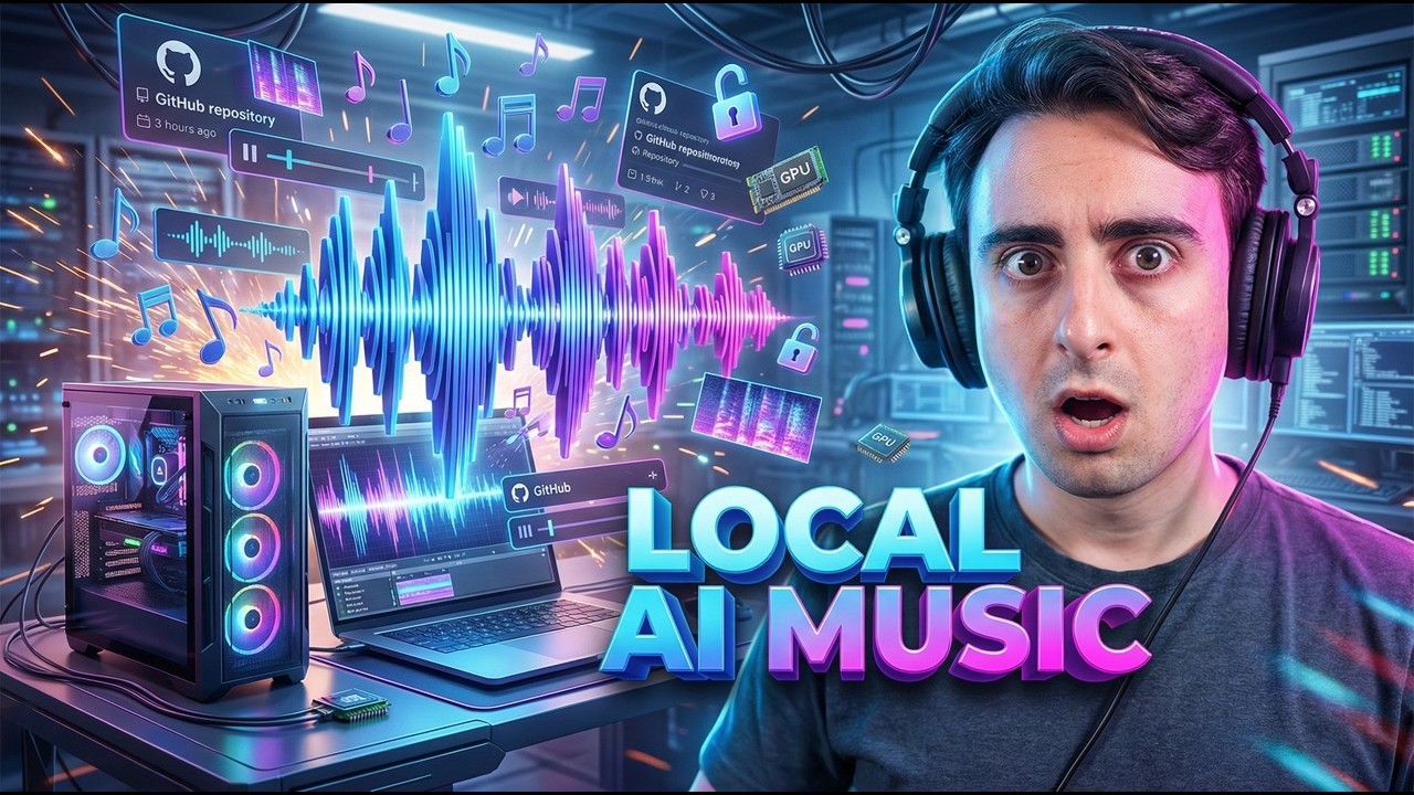 I Can’t Believe This Open Source AI Music ACTUALLY Runs Locally!