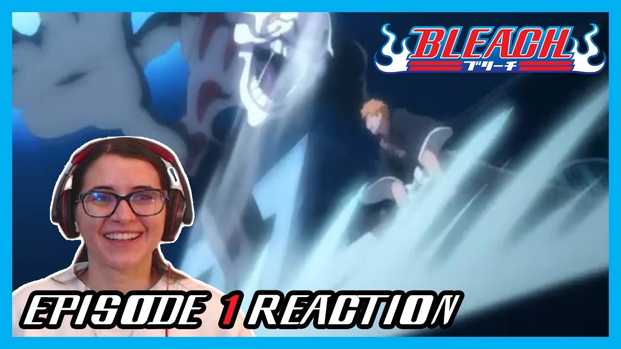 MY WIFE WATCHES BLEACH FOR THE FIRST TIME! Bleach Episode 1 Reaction