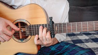 I put my capo on the 13th fret and this happened