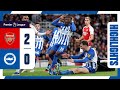 PL Highlights: Arsenal 2 Brighton 0