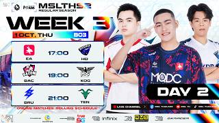 [EN] 🔴MSL TH S2 W3 D3 | THREE MATCHUPS, ONE BATTLEFIELD 🔥 screenshot 1