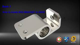 BASIC 1 How to create ROD BRACKET in ZW3D