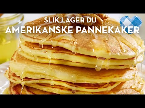 Video: Hvordan Lage Myke Pannekaker Med Fullkornsmel?